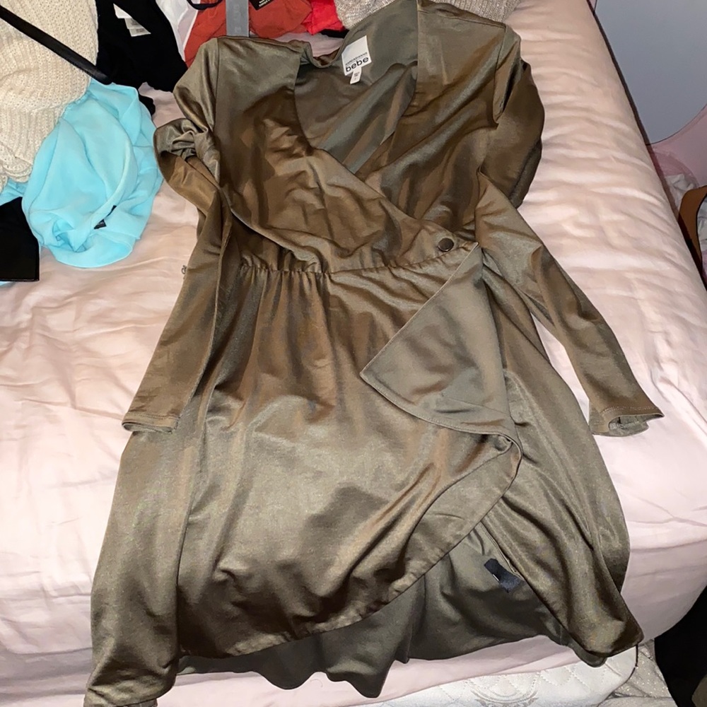 Bebe Kardashian dress s wrap